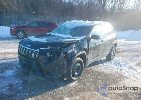 2021 Jeep Cherokee Latitude Lux 4X4 из США, поврежденный, VIN 1C4PJMMX8MD142606